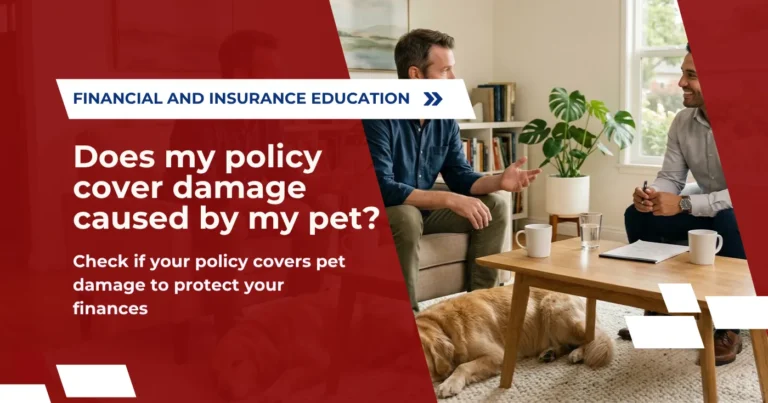 Does my policy cover damage caused by my pet?