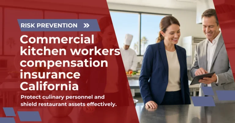 Commercial kitchen workers compensation insurance California