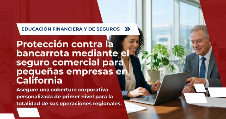 Protección contra la bancarrota mediante el seguro comercial para pequeñas empresas en California