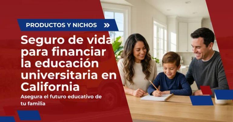 Seguro de vida para garantizar los fondos universitarios de los hijos en California