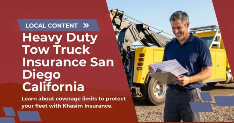 Heavy Duty Tow Truck Insurance San Diego California