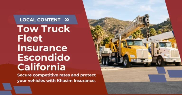 Tow Truck Fleet Insurance Escondido California