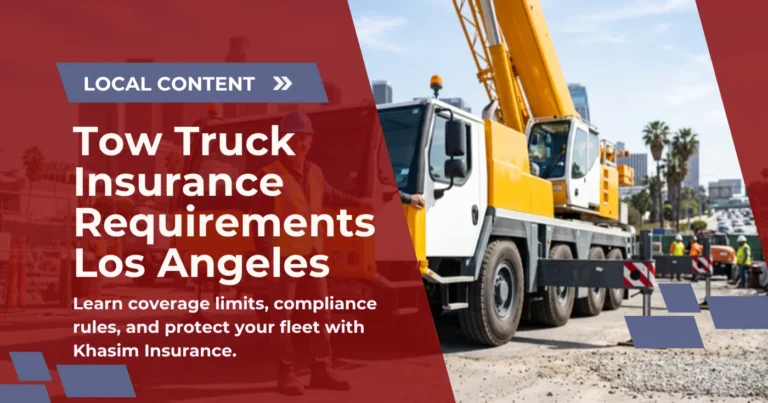 Tow Truck Insurance Requirements Los Angeles
